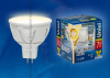 Лампа с/д LED-JCDR-7W/WW/GU5.3/FR ALP01WH пластик